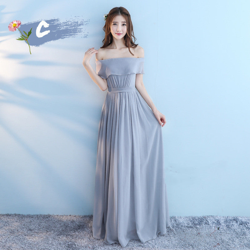 Sleeveless Deep V-Neck Bridesmaid Dresses