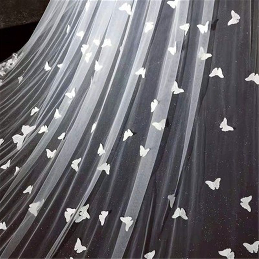 Starry Sky Bridal Wedding Dress Veil