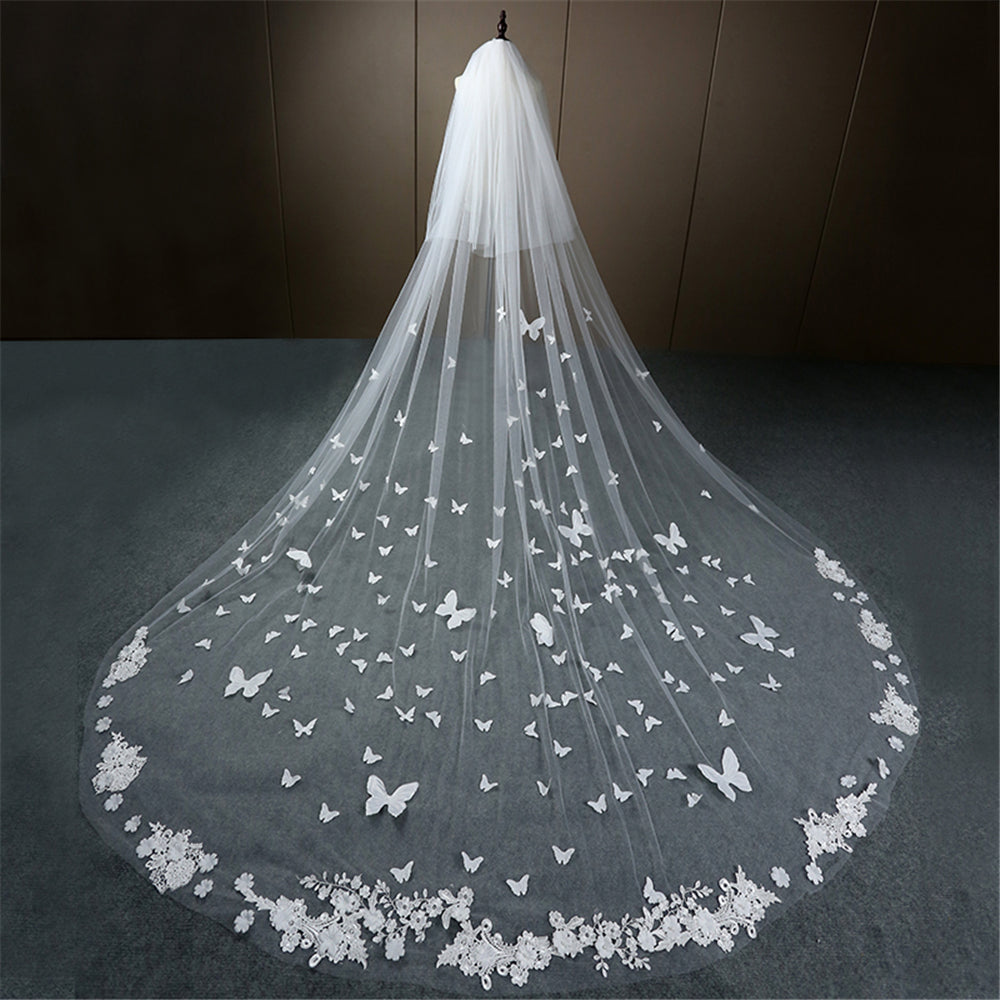 Starry Sky Bridal Wedding Dress Veil