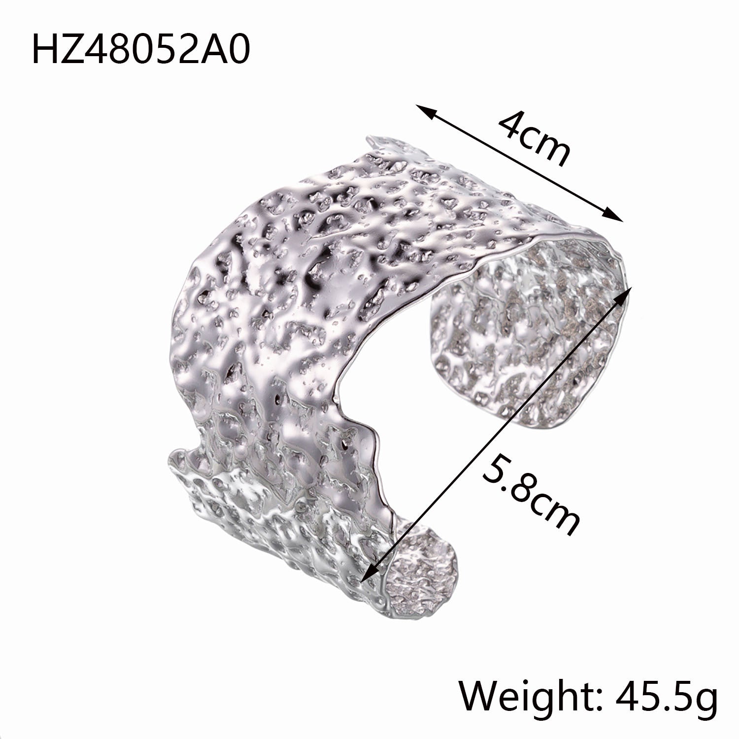 Bohemian Vintage Titanium Steel Bracelet - Art Deco Statement Jewelry