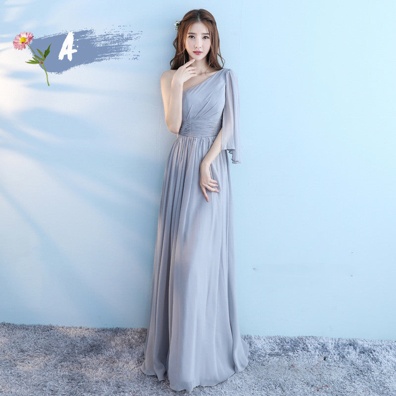 Sleeveless Deep V-Neck Bridesmaid Dresses